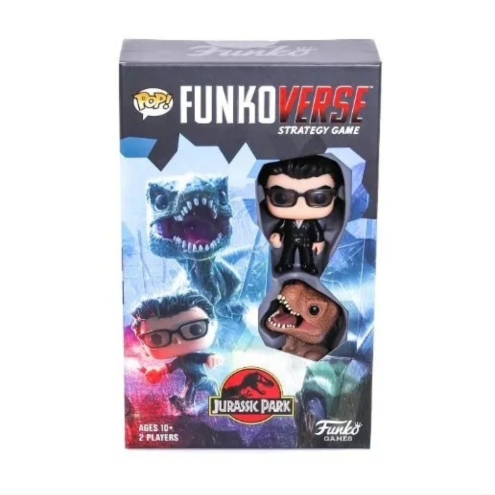 :* Funkoverse Jurassic Park 101 Expandalone Strategy Board Game 2 Pack pop funko